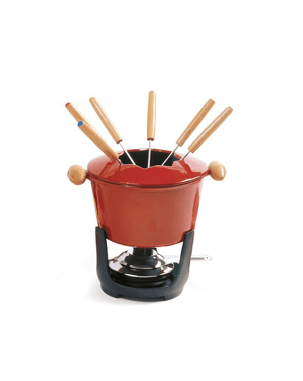 10 Piece Cast Iron Fondue Set